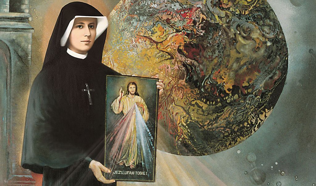 The feast of St. Faustina Mercy Saint Faustina Diary Jesus, I